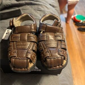 Okie dokie Kids Dark Brown Sandals